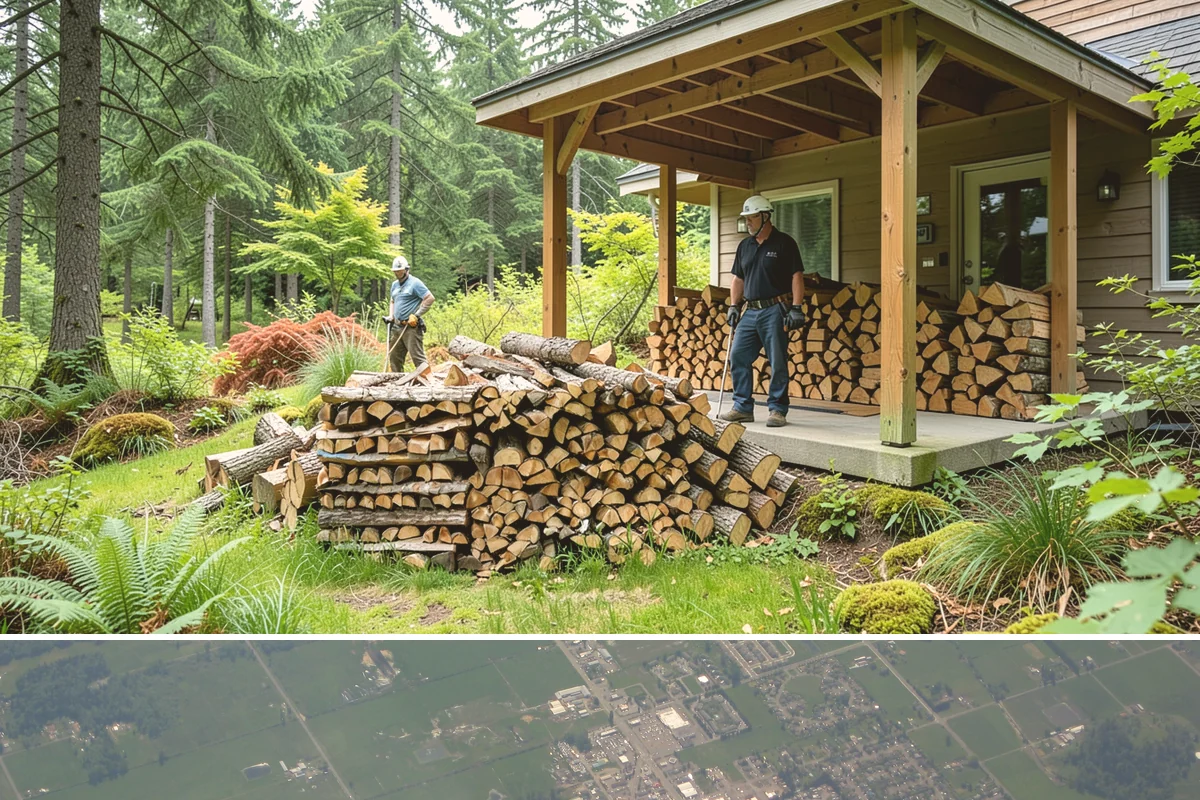 Low-Moisture Firewood in Enumclaw, King County, WA - A solid year-round choice, with the strongest availability heading into the fall burning season.