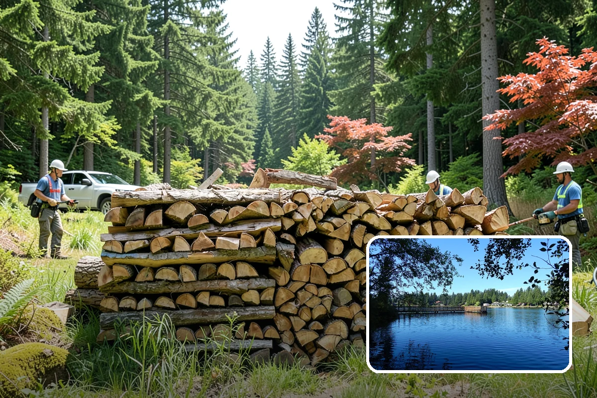 Low-Moisture Firewood in Federal Way, King County, WA - Reliable low moisture for easy lighting