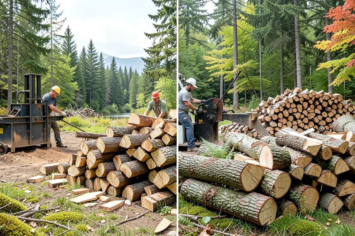 Low-Moisture Firewood in Federal Way, King County, WA - Cured wood is sorted by moisture