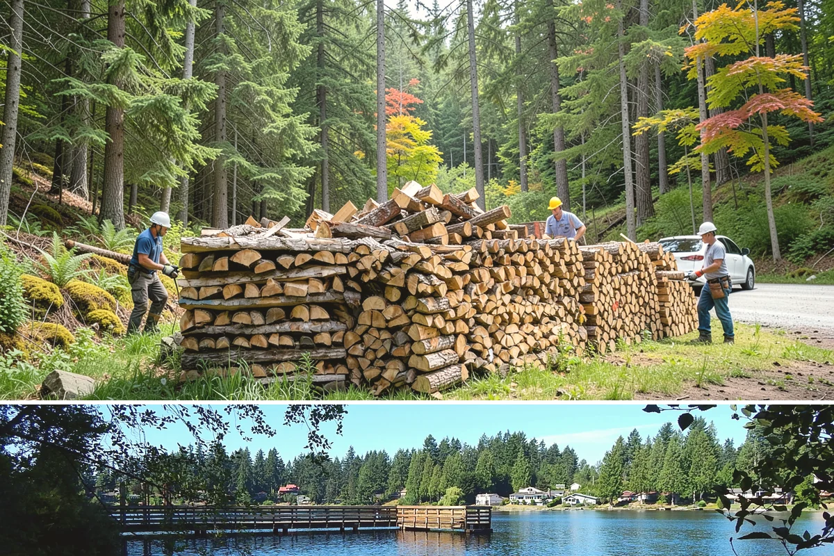 Low-Moisture Firewood in Federal Way, King County, WA - A solid year-round choice, with the strongest availability heading into the fall burning season.