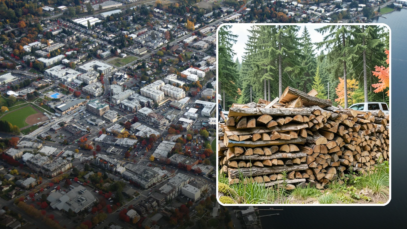 Low-Moisture Firewood in Kirkland, King County, WA - Firewood held to a dependable low moisture range so it ignites and burns without trouble.