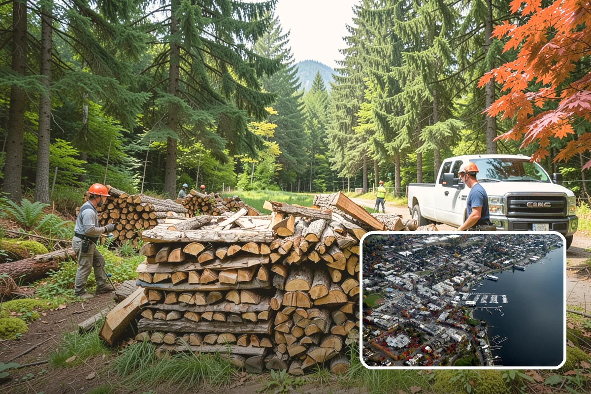 Low-Moisture Firewood in Kirkland, King County, WA - Reliable low moisture for easy lighting