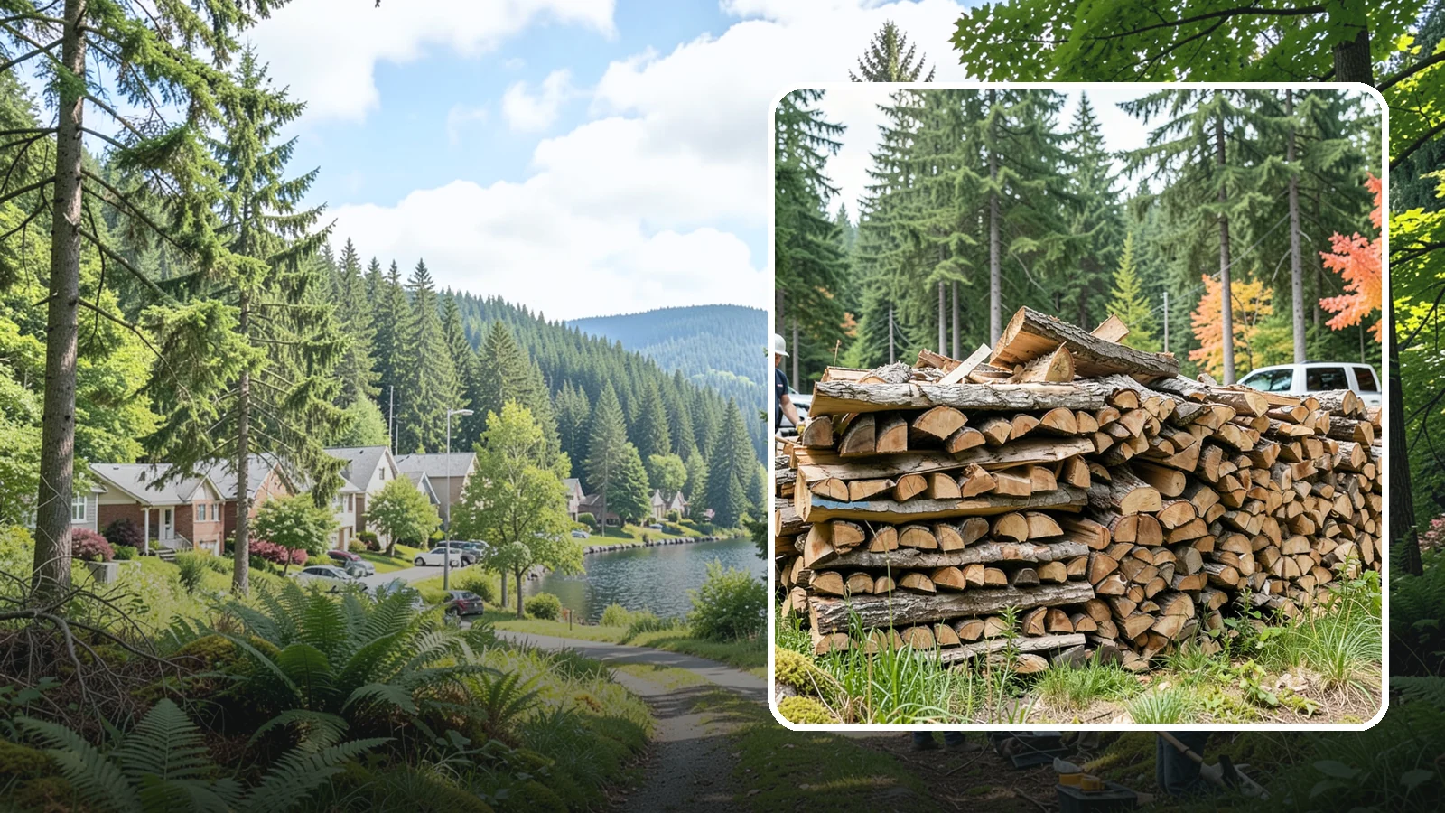 Low-Moisture Firewood in Lake Forest Park, King County, WA - Firewood held to a dependable low moisture range so it ignites and burns without trouble.
