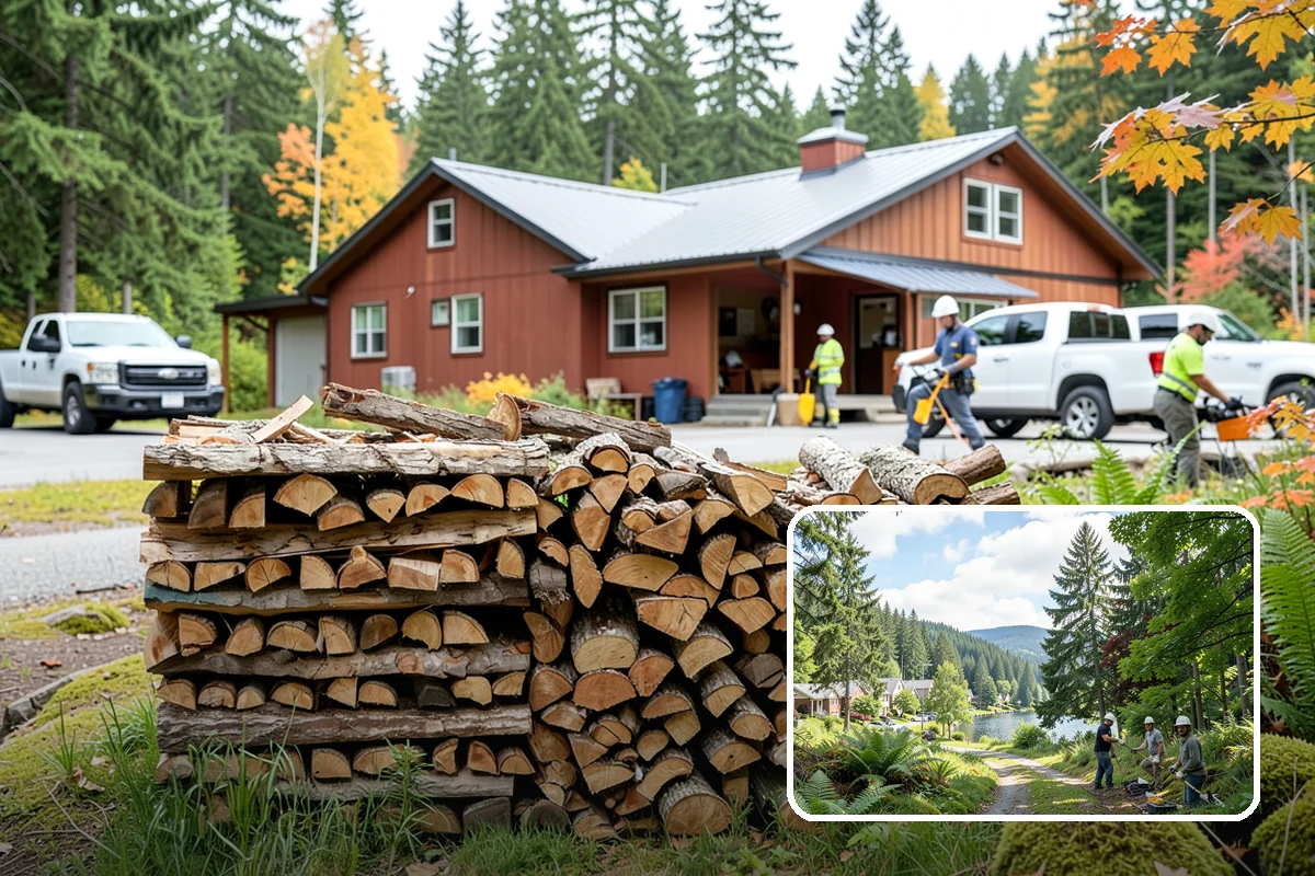 Low-Moisture Firewood in Lake Forest Park, King County, WA - Reliable low moisture for easy lighting