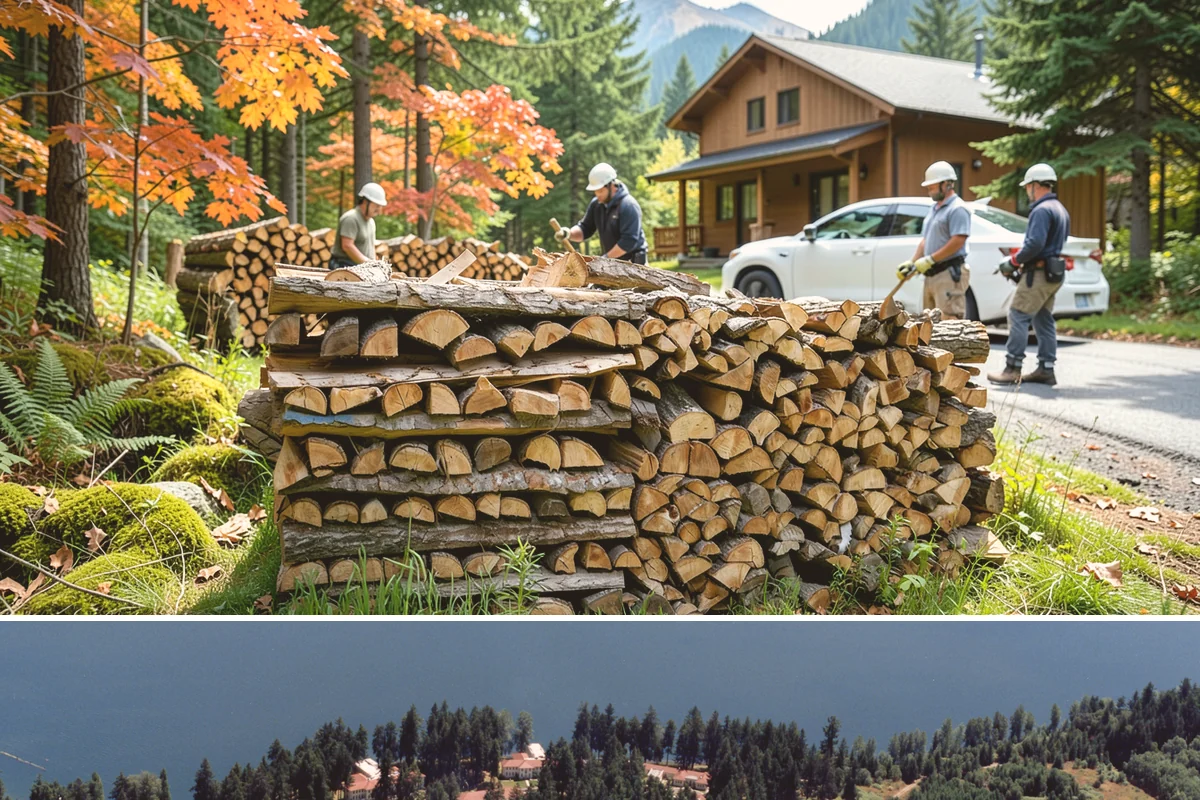 Low-Moisture Firewood in Lakewood, Pierce County, WA - A solid year-round choice, with the strongest availability heading into the fall burning season.