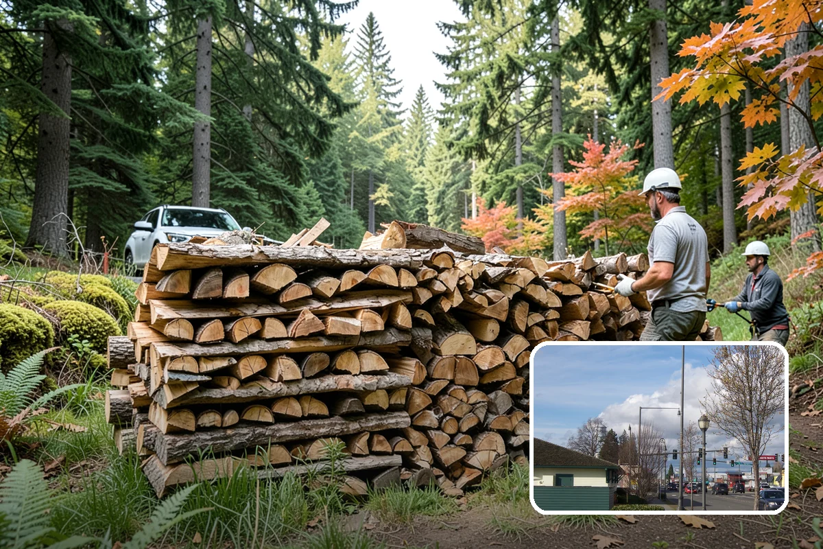 Low-Moisture Firewood in Marysville, Snohomish County, WA - Reliable low moisture for easy lighting