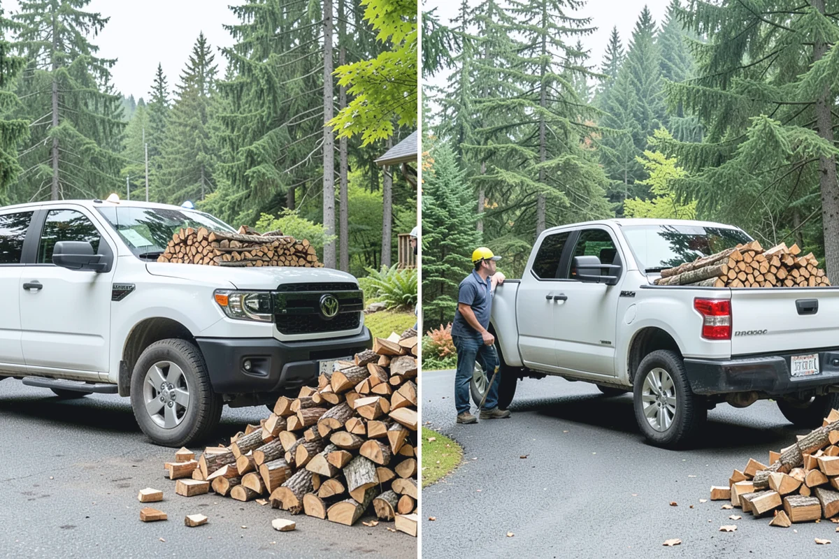 Low-Moisture Firewood in Marysville, Snohomish County, WA - Cured wood is sorted by moisture