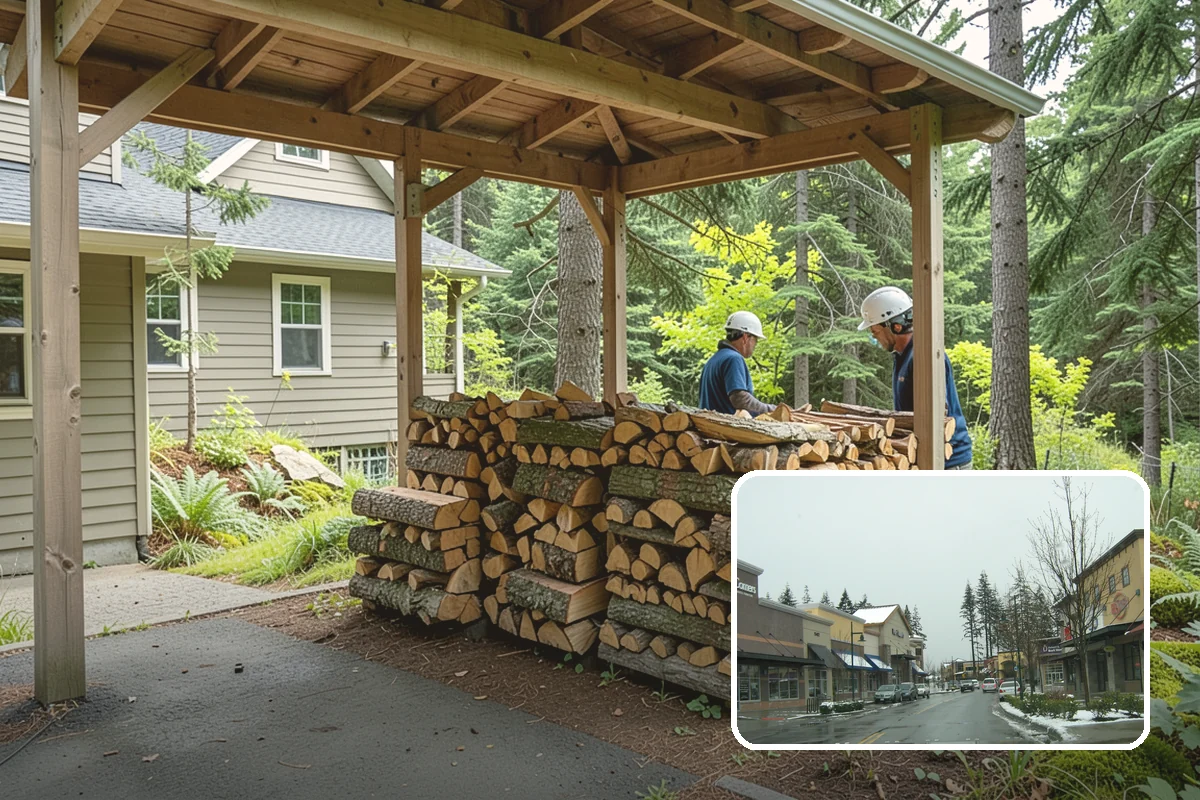 Low-Moisture Firewood in Mill Creek, Snohomish County, WA - Reliable low moisture for easy lighting