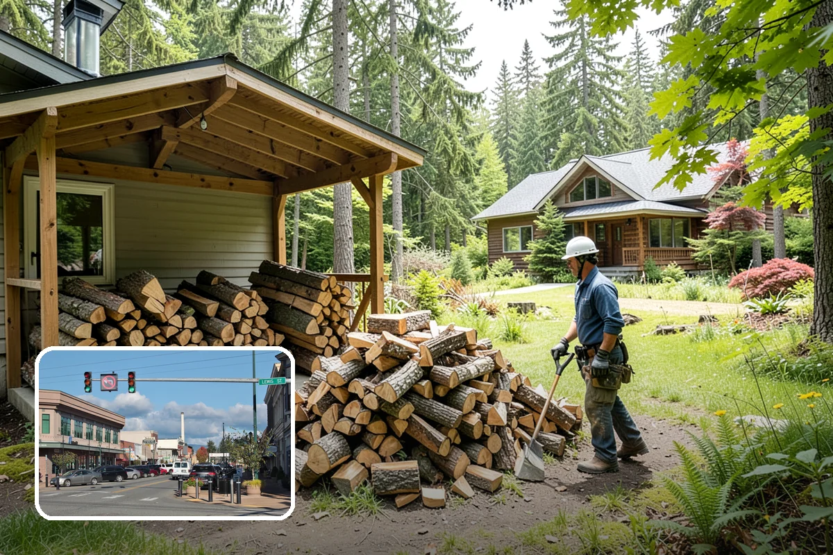 Low-Moisture Firewood in Monroe, Snohomish County, WA - Reliable low moisture for easy lighting