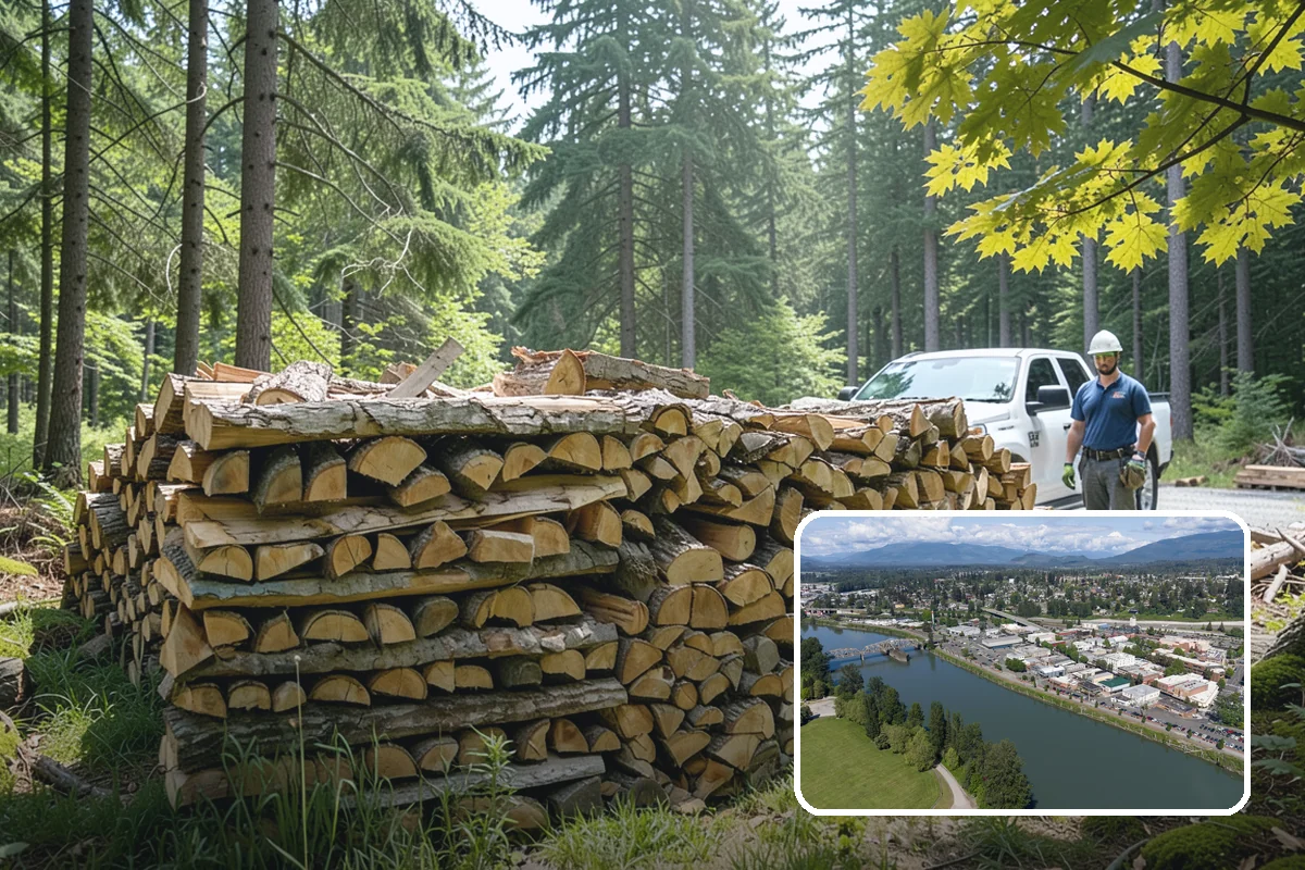 Low-Moisture Firewood in Mount Vernon, WA - Reliable low moisture for easy lighting