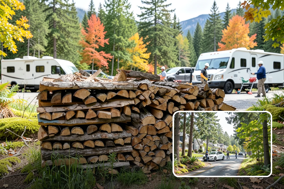 Low-Moisture Firewood in Normandy Park, King County, WA - Reliable low moisture for easy lighting