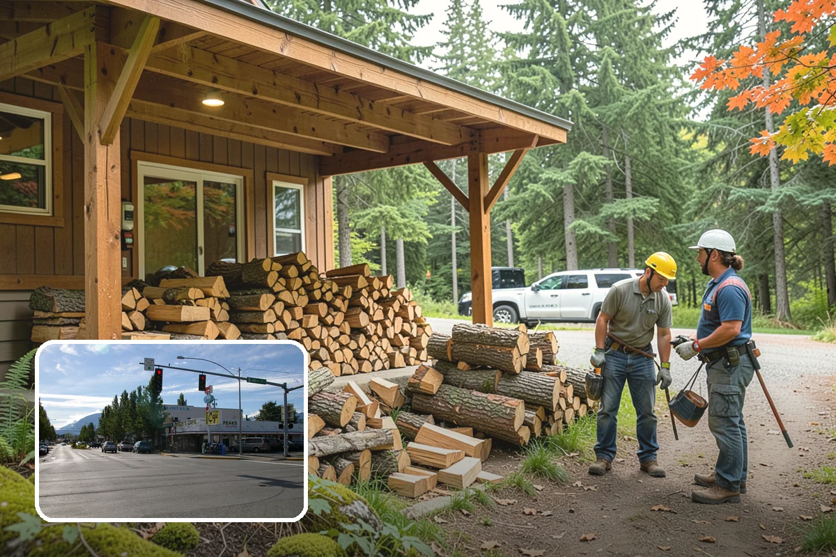 Low-Moisture Firewood in North Bend, King County, WA - Reliable low moisture for easy lighting