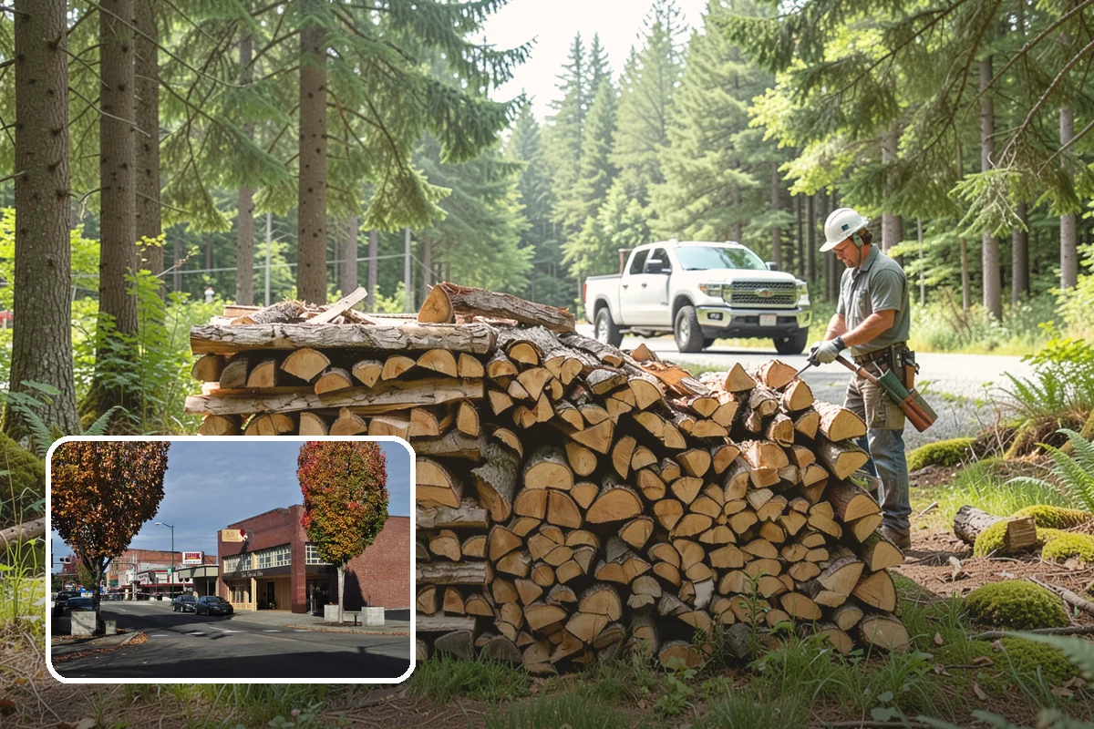 Low-Moisture Firewood in Puyallup, Pierce County, WA - Reliable low moisture for easy lighting