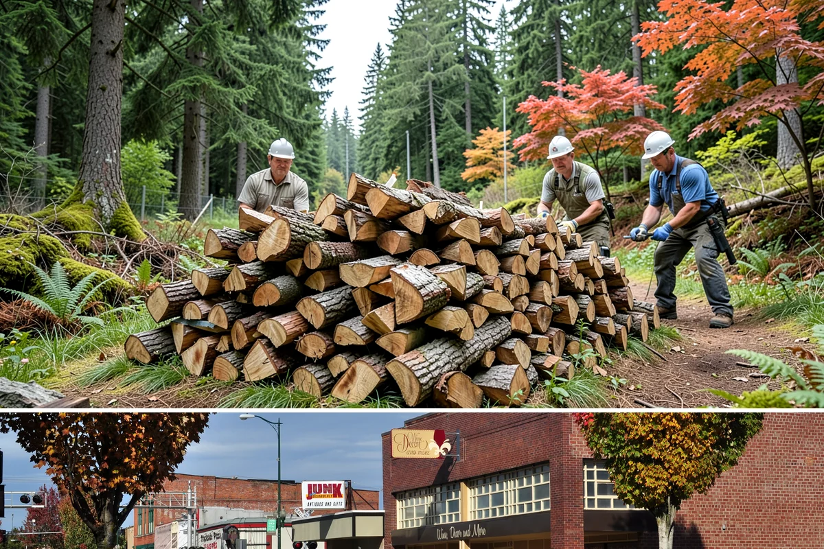 Low-Moisture Firewood in Puyallup, Pierce County, WA - A solid year-round choice, with the strongest availability heading into the fall burning season.