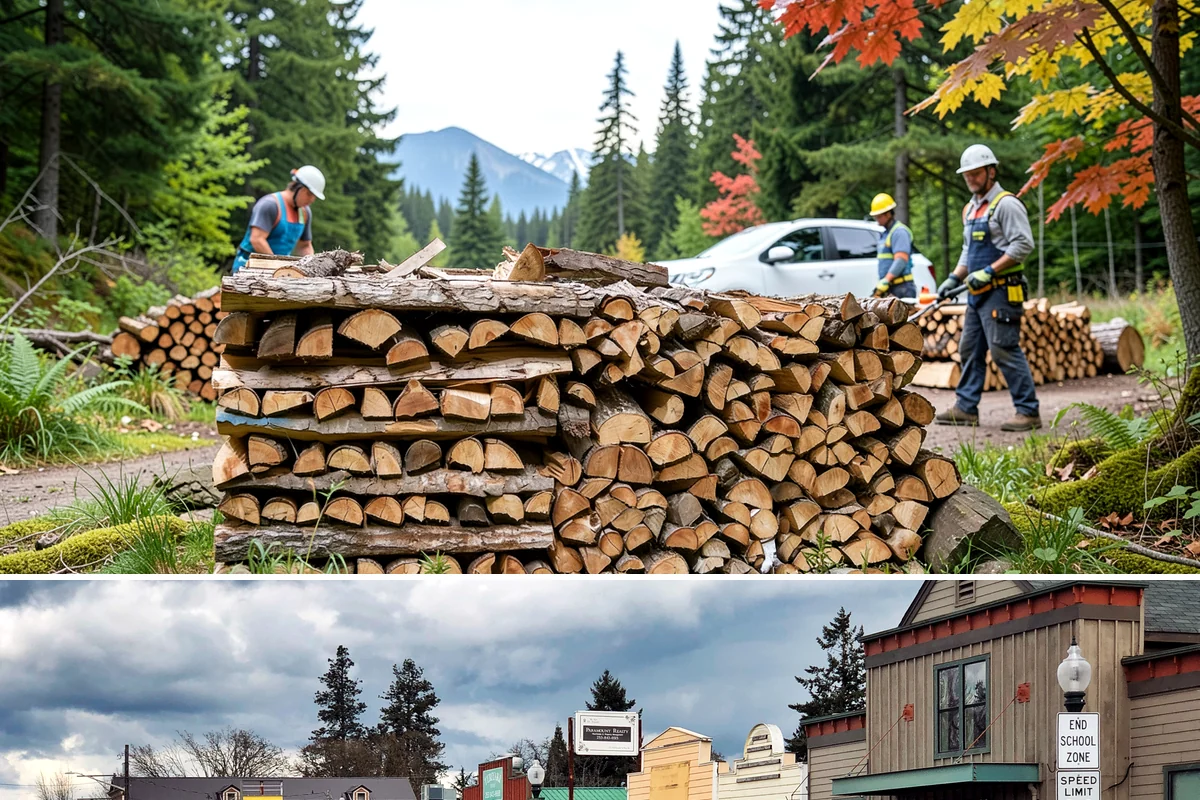 Low-Moisture Firewood in Roy, Pierce County, WA - A solid year-round choice, with the strongest availability heading into the fall burning season.