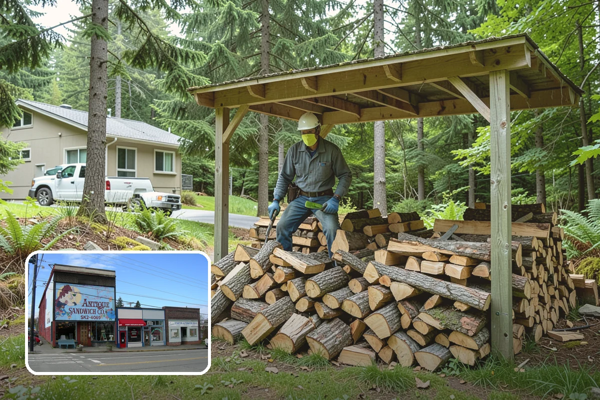 Low-Moisture Firewood in Ruston, Pierce County, WA - Reliable low moisture for easy lighting