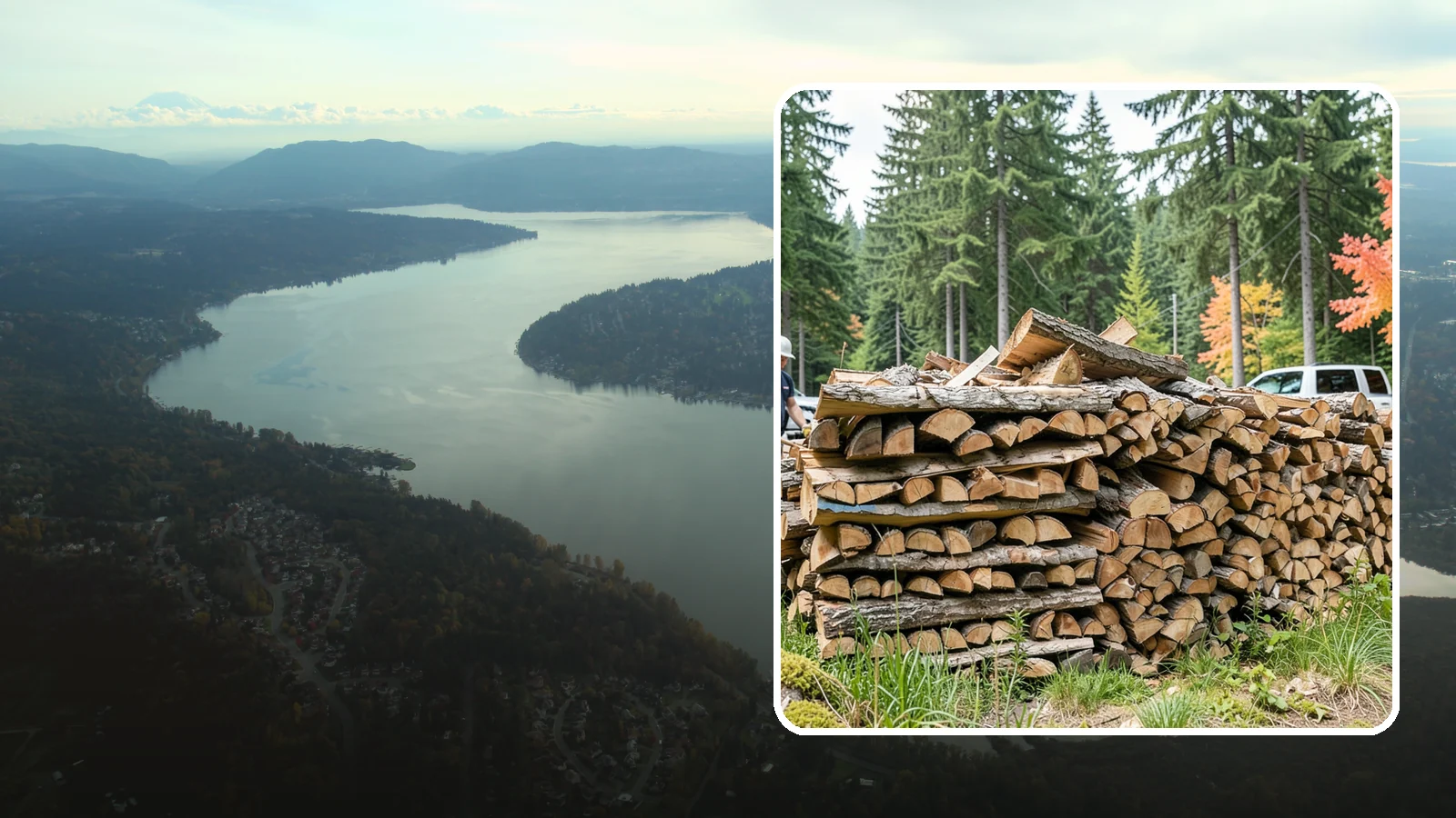 Low-Moisture Firewood in Sammamish, King County, WA - Firewood held to a dependable low moisture range so it ignites and burns without trouble.