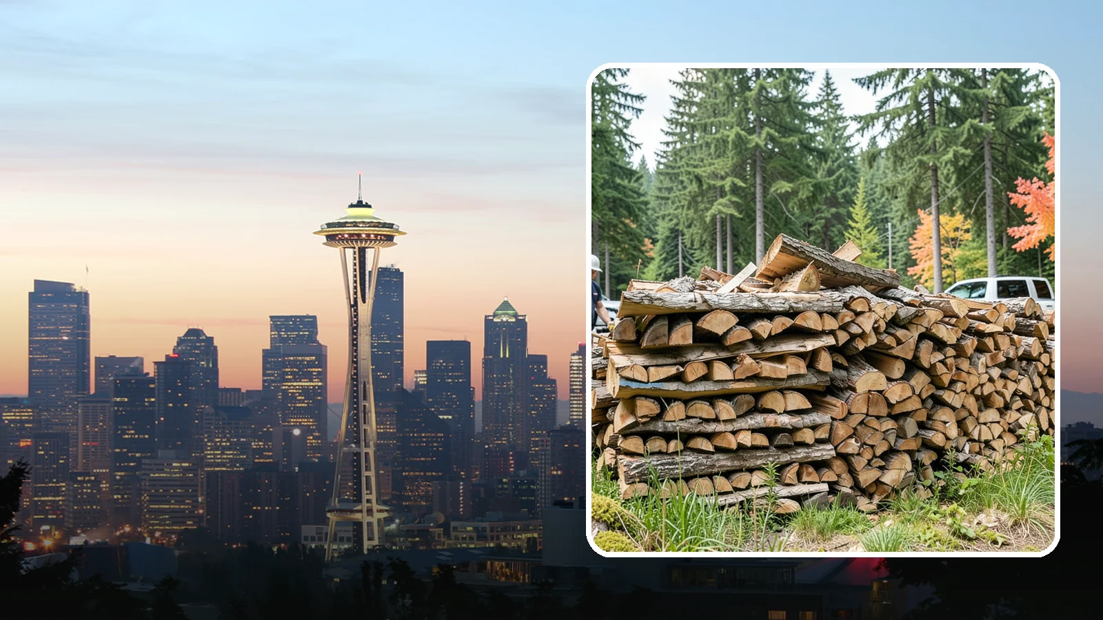 Low-Moisture Firewood in Seattle, King County, WA - Firewood held to a dependable low moisture range so it ignites and burns without trouble.