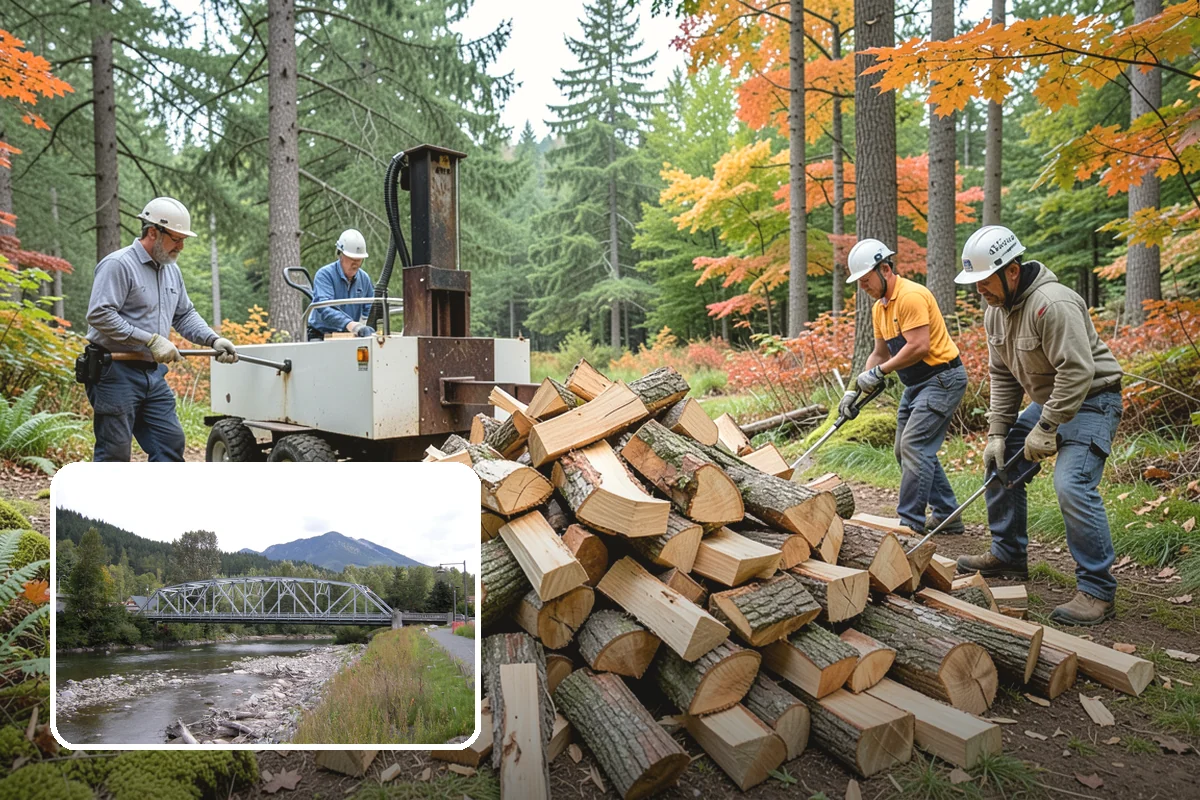 Low-Moisture Firewood in Skykomish, King County, WA - Reliable low moisture for easy lighting