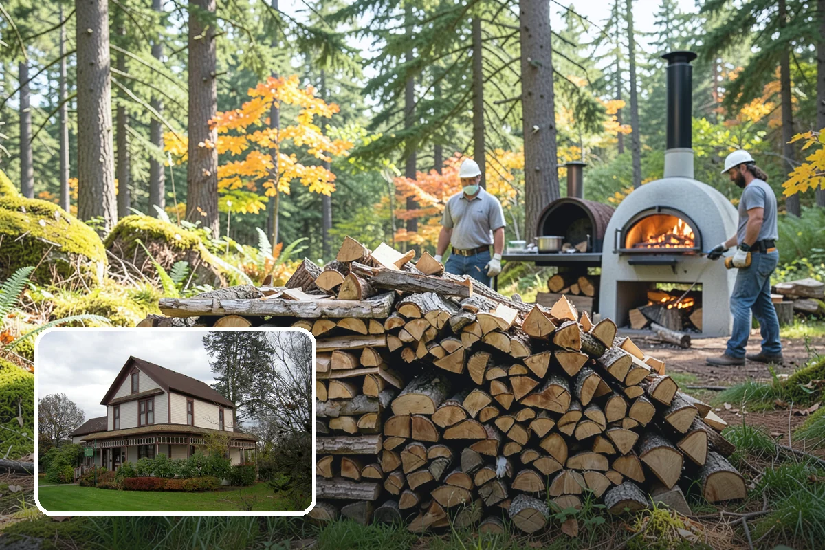 Low-Moisture Firewood in Sumner, Pierce County, WA - Reliable low moisture for easy lighting