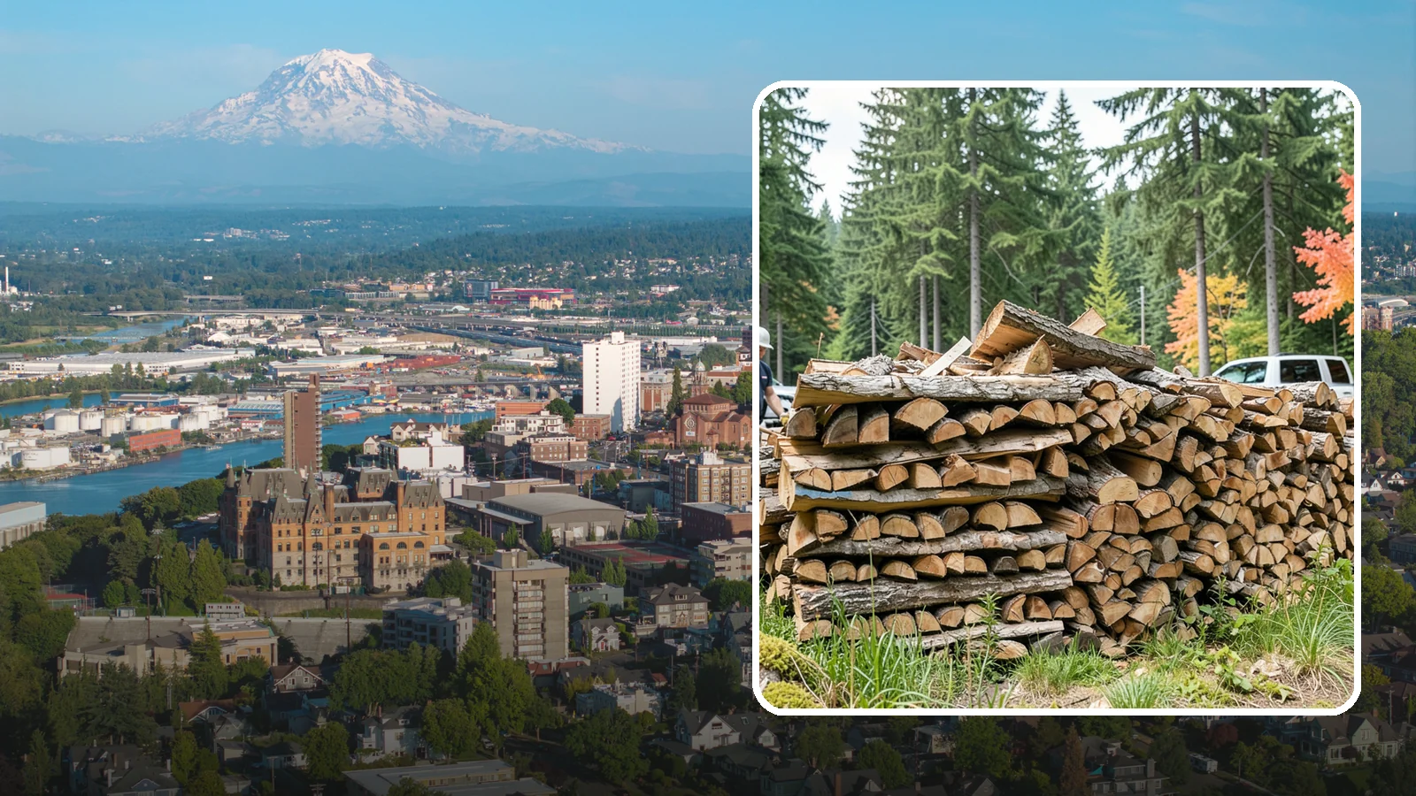 Low-Moisture Firewood in Tacoma, Pierce County, WA - Firewood held to a dependable low moisture range so it ignites and burns without trouble.
