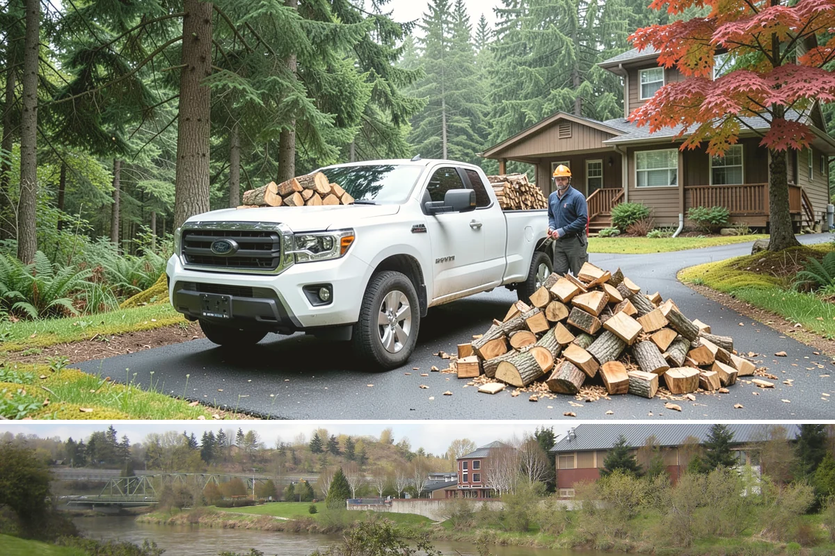 Low-Moisture Firewood in Tukwila, King County, WA - A solid year-round choice, with the strongest availability heading into the fall burning season.