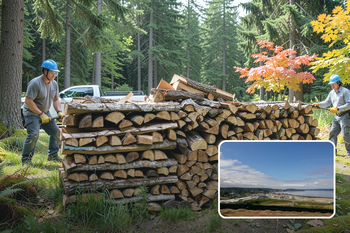Low-Moisture Firewood in University Place, Pierce County, WA - Reliable low moisture for easy lighting