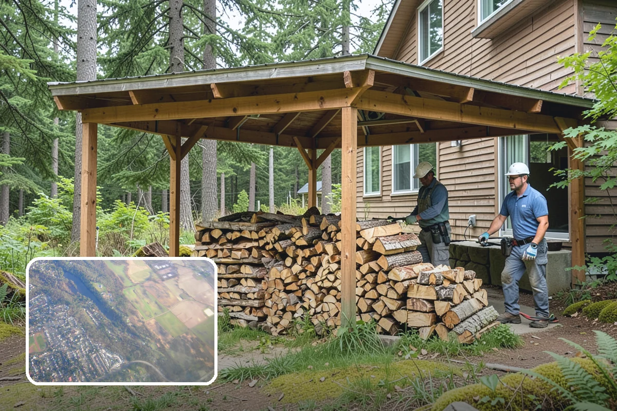 Mixed Hardwood Firewood in Algona, King County, WA - Long, slow burn time from dense wood