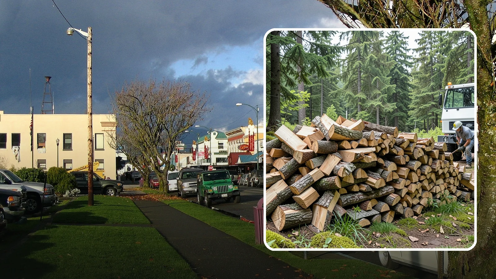 Mixed Hardwood Firewood in Arlington, Snohomish County, WA - Our mixed hardwood firewood blends dense, slow-burning hardwoods for long-lasting heat and steady coals during Pacific Northwest...