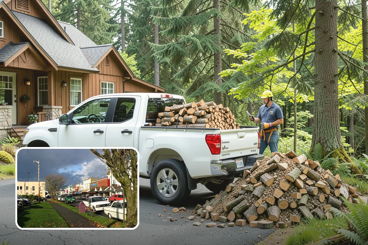 Mixed Hardwood Firewood in Arlington, Snohomish County, WA - Long, slow burn time from dense wood
