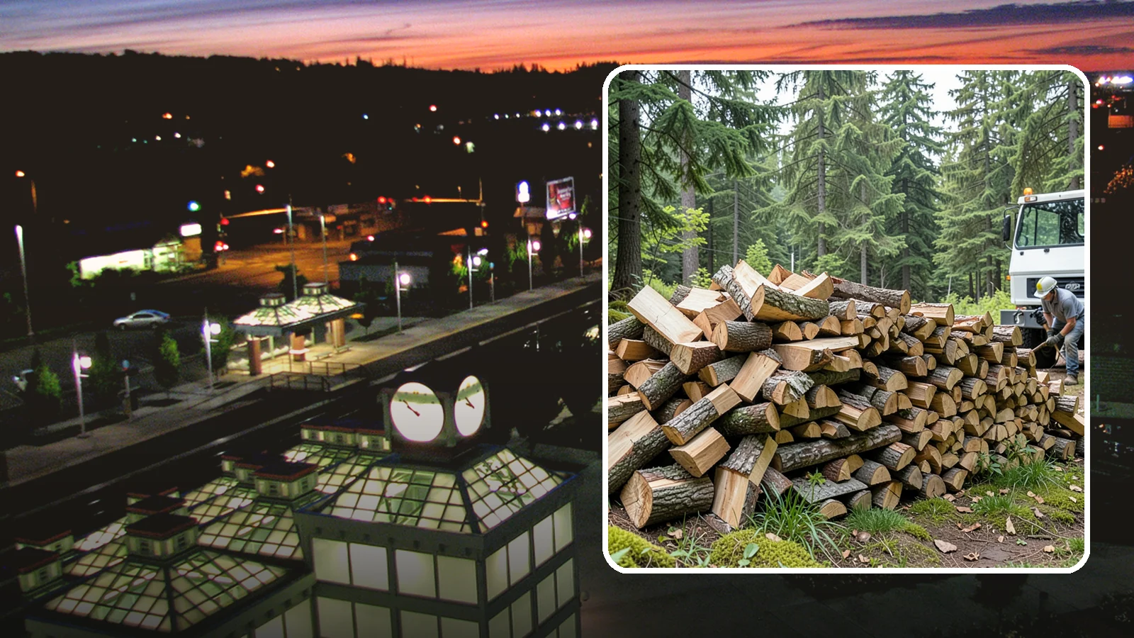 Mixed Hardwood Firewood in Auburn, King County, WA - Our mixed hardwood firewood blends dense, slow-burning hardwoods for long-lasting heat and steady coals during Pacific Northwest...