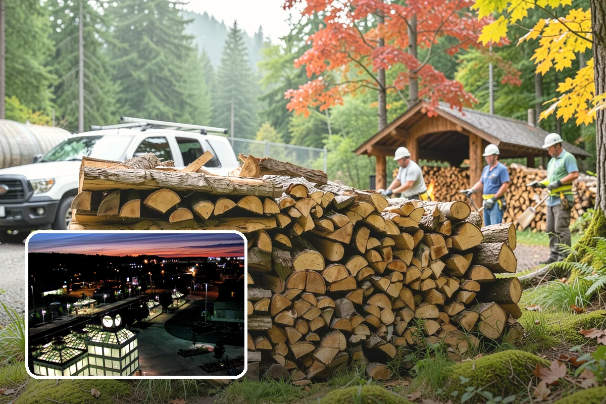 Mixed Hardwood Firewood in Auburn, King County, WA - Long, slow burn time from dense wood