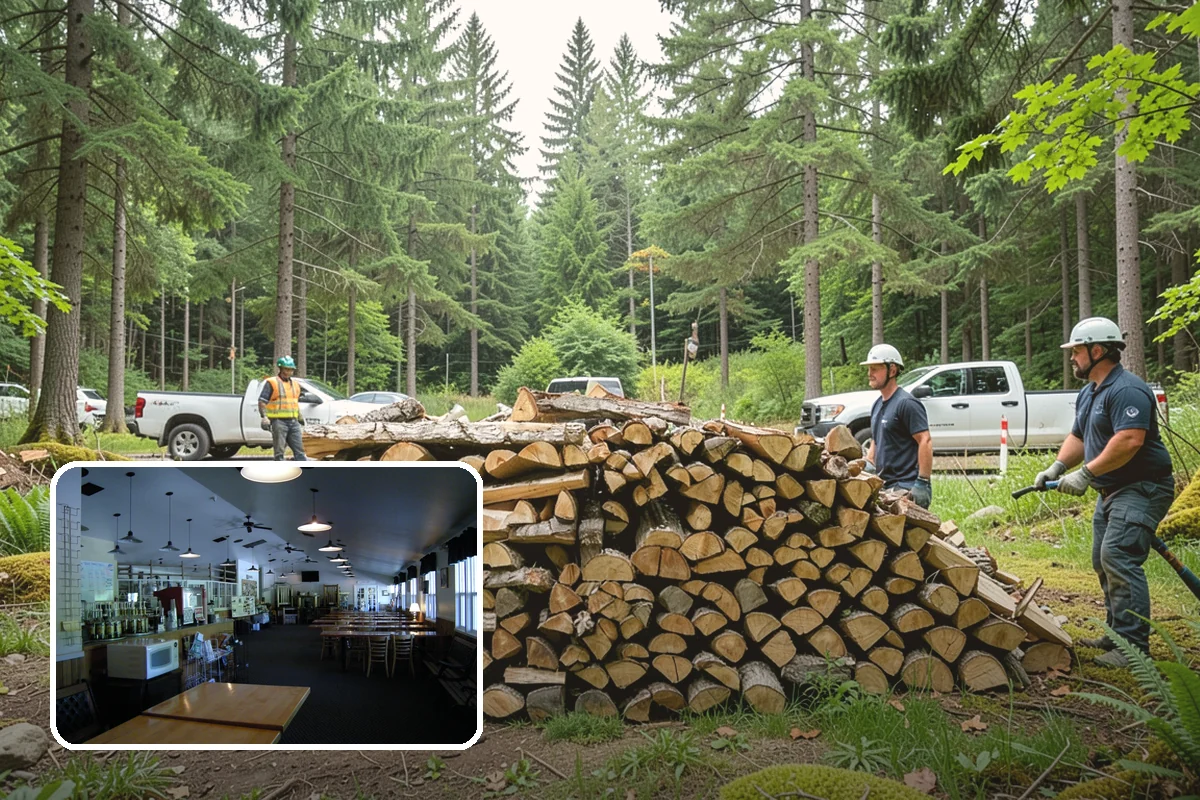 Mixed Hardwood Firewood in Black Diamond, King County, WA - Long, slow burn time from dense wood