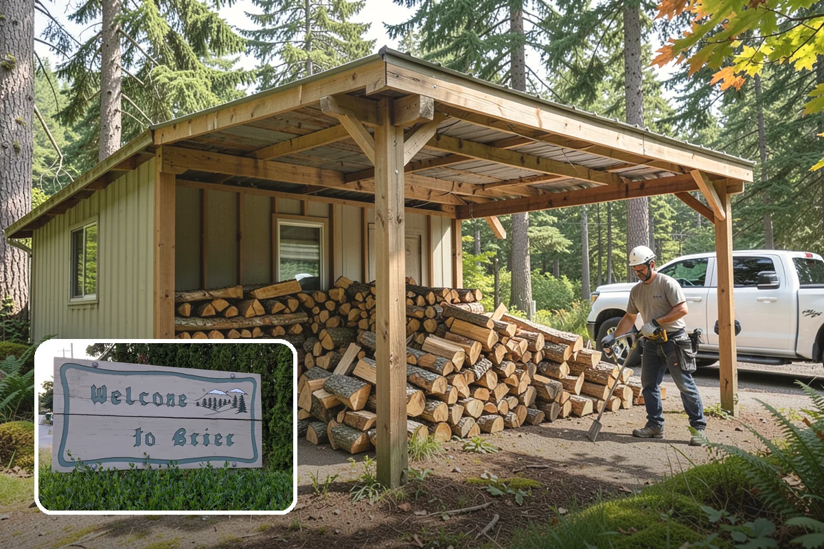 Mixed Hardwood Firewood in Brier, Snohomish County, WA - Long, slow burn time from dense wood