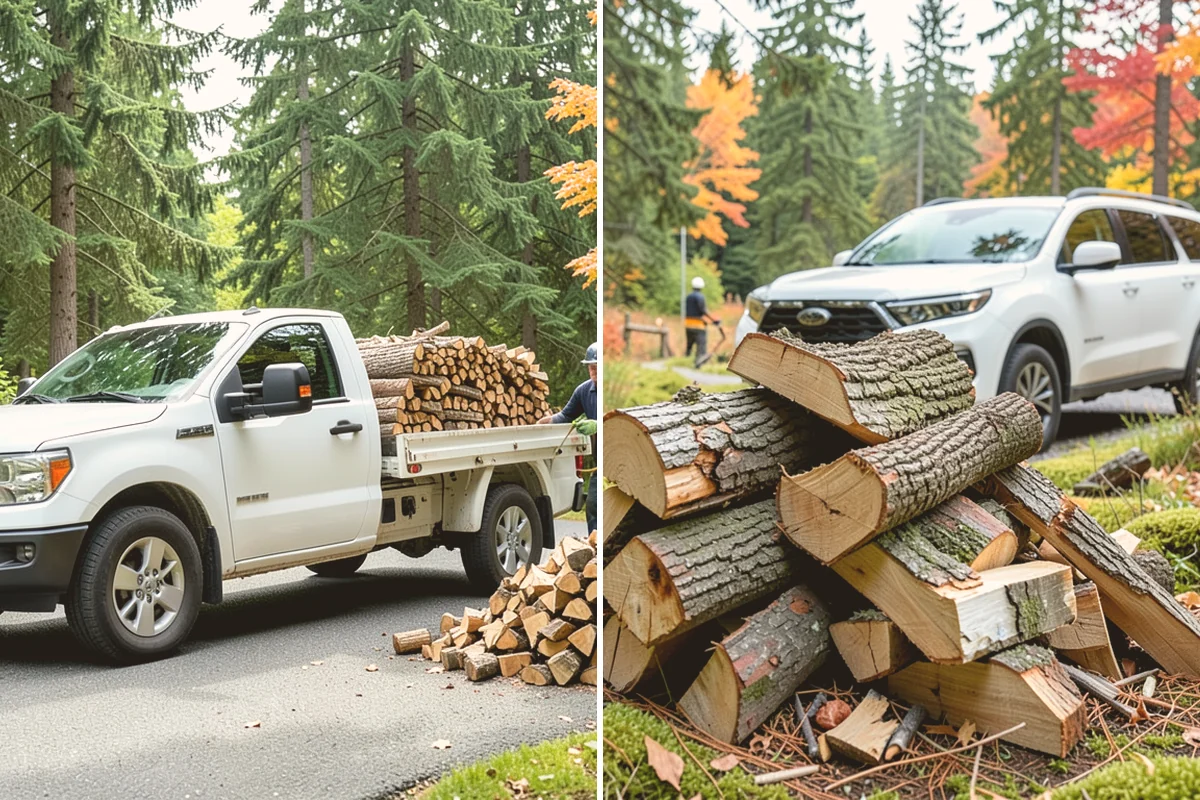 Mixed Hardwood Firewood in Brier, Snohomish County, WA - We assemble a blend of dense hardwood stock