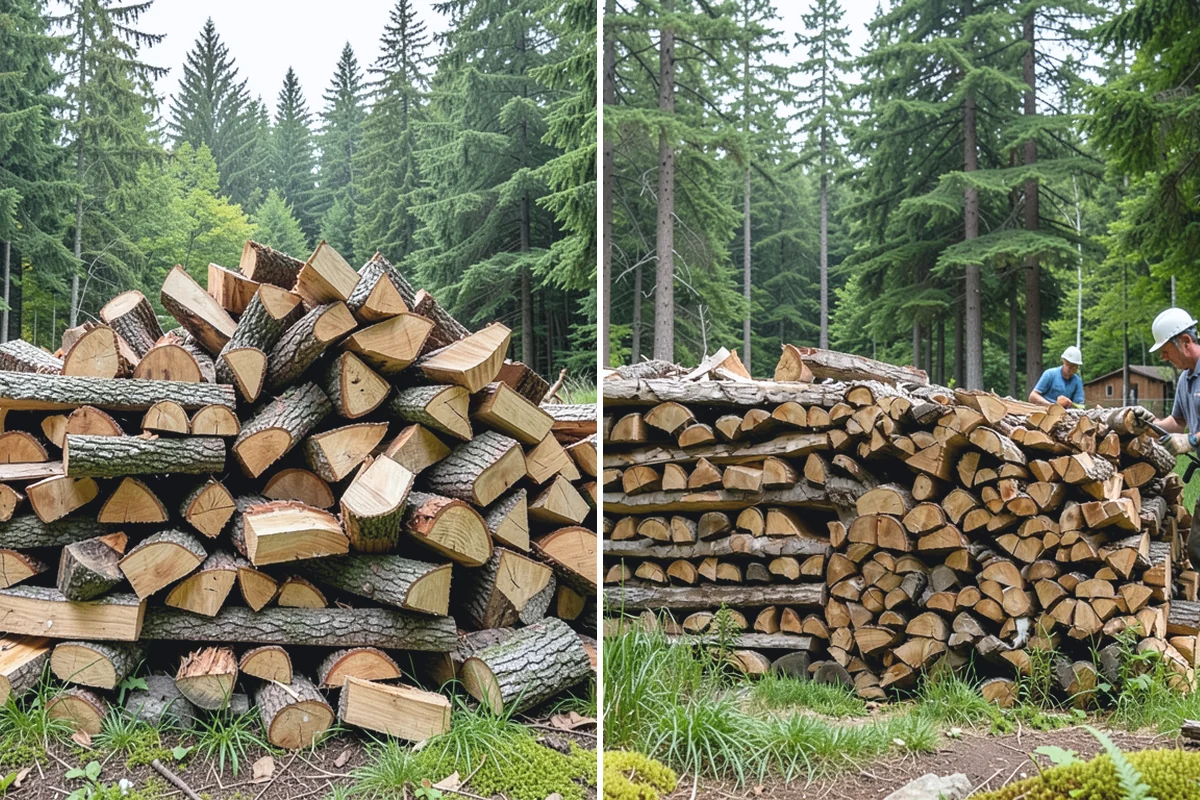 Mixed Hardwood Firewood in Buckley, Pierce County, WA - We assemble a blend of dense hardwood stock