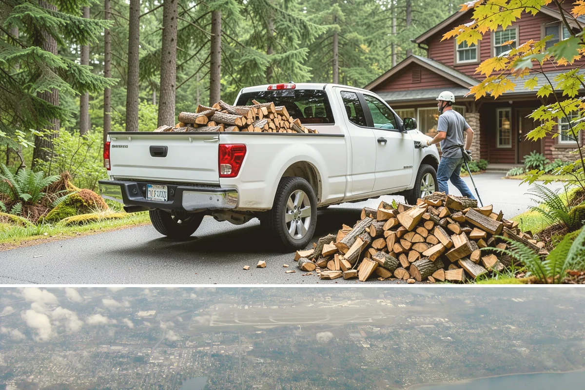 Mixed Hardwood Firewood in Burien, King County, WA - Order hardwood in fall so you have long-burning wood ready for the deep-winter cold snaps.
