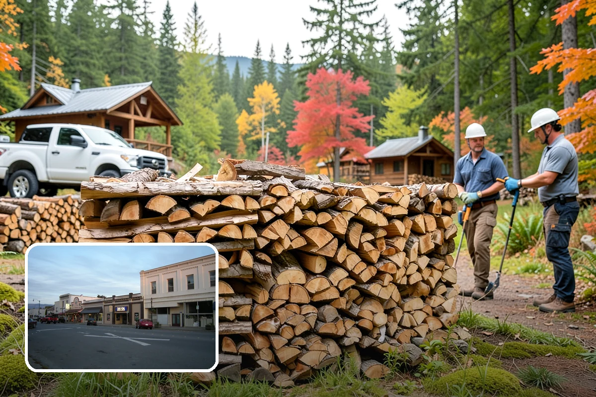 Mixed Hardwood Firewood in Burlington, Skagit County, WA - Long, slow burn time from dense wood