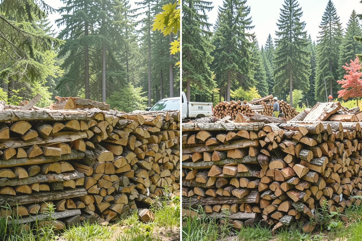 Mixed Hardwood Firewood in Burlington, Skagit County, WA - We assemble a blend of dense hardwood stock