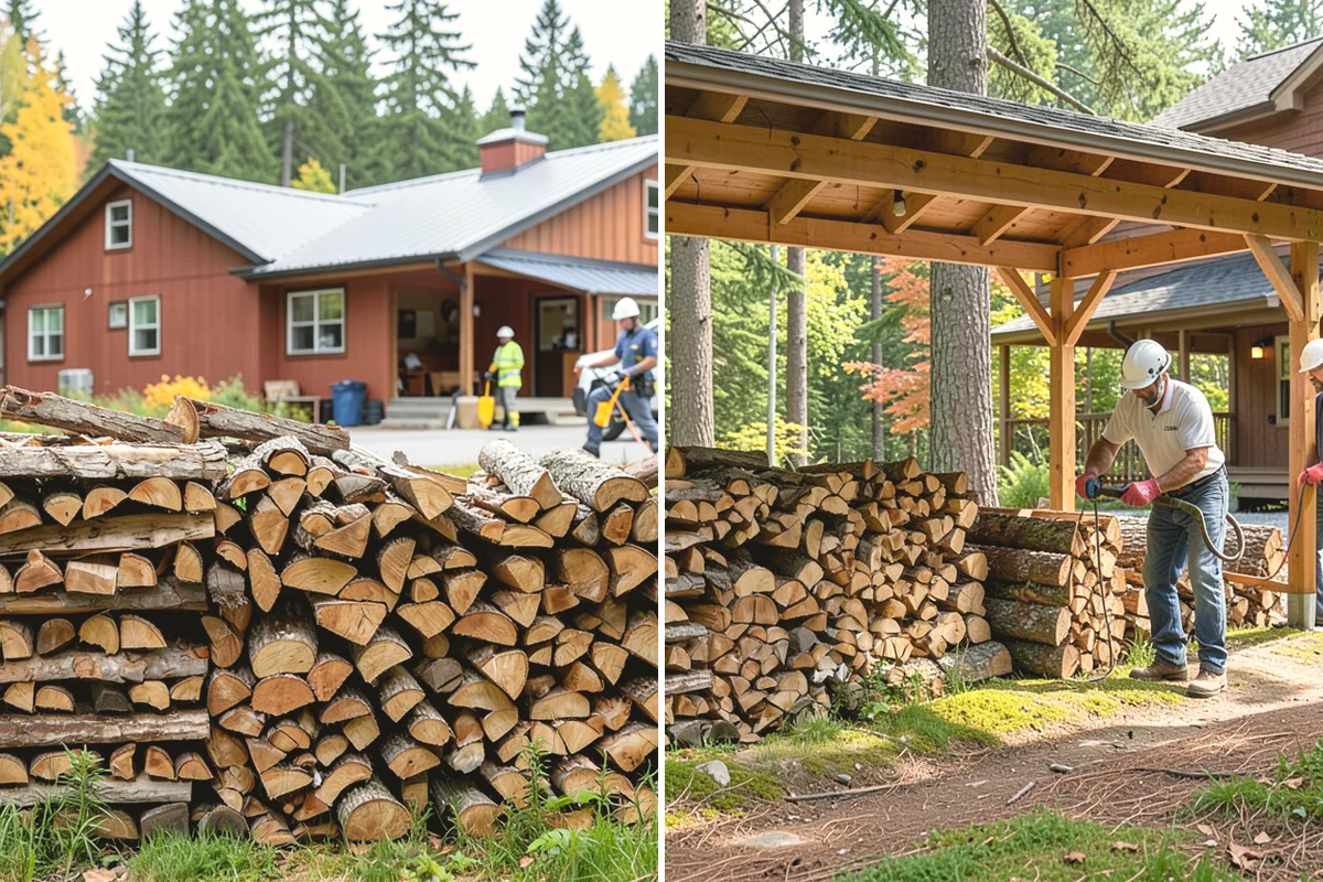 Mixed Hardwood Firewood in Carbonado, Pierce County, WA - We assemble a blend of dense hardwood stock