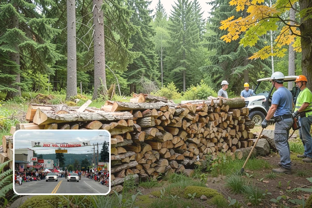 Mixed Hardwood Firewood in Carnation, King County, WA - Long, slow burn time from dense wood