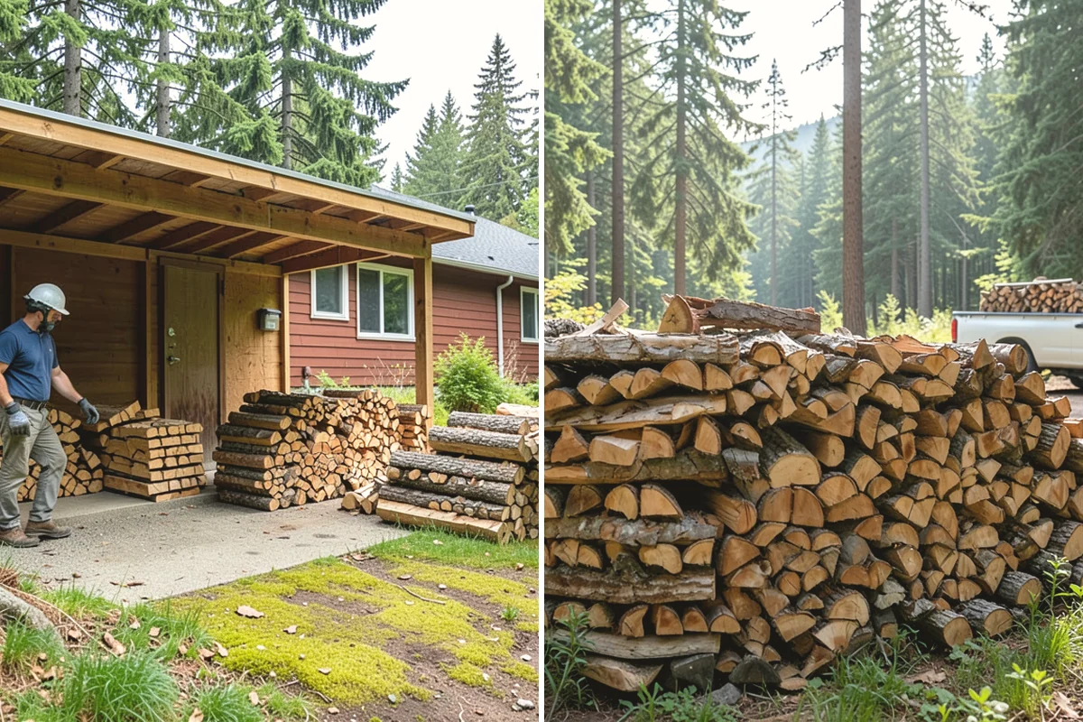 Mixed Hardwood Firewood in Carnation, King County, WA - We assemble a blend of dense hardwood stock