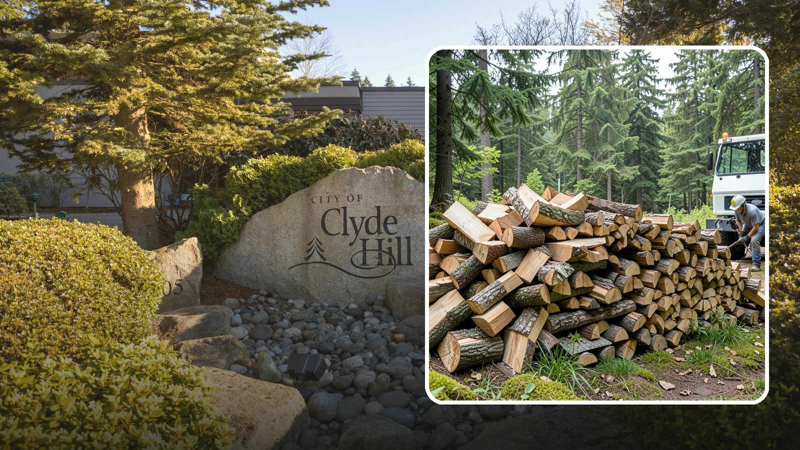 Mixed Hardwood Firewood in Clyde Hill, King County, WA - Our mixed hardwood firewood blends dense, slow-burning hardwoods for long-lasting heat and steady coals during Pacific Northwest...