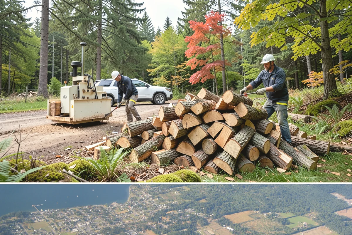 Mixed Hardwood Firewood in Coupeville, Island County, WA - Order hardwood in fall so you have long-burning wood ready for the deep-winter cold snaps.