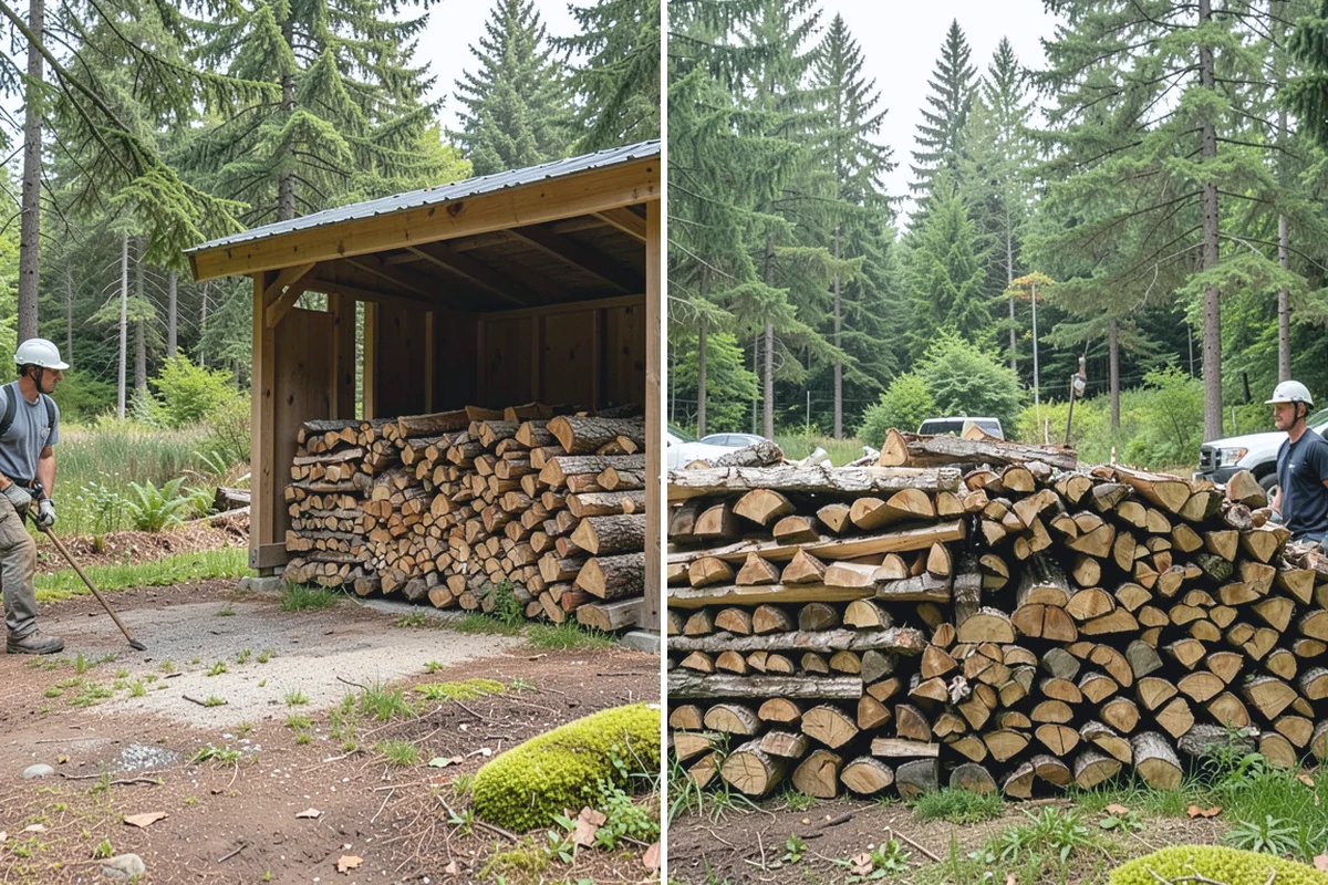 Mixed Hardwood Firewood in Darrington, Snohomish County, WA - We assemble a blend of dense hardwood stock