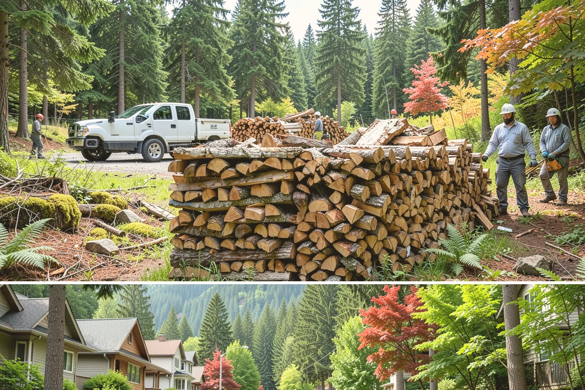 Mixed Hardwood Firewood in Darrington, Snohomish County, WA - Order hardwood in fall so you have long-burning wood ready for the deep-winter cold snaps.