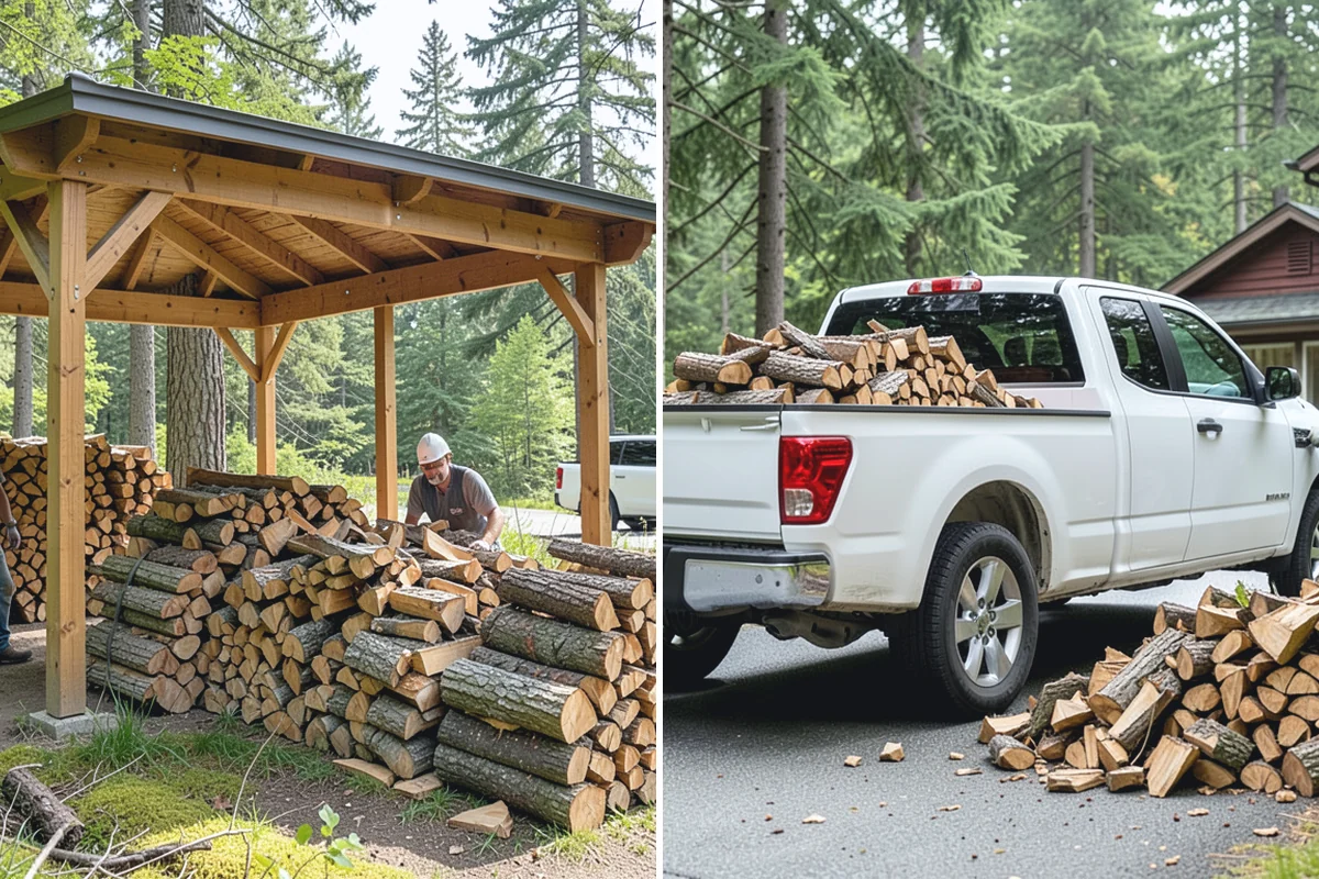 Mixed Hardwood Firewood in Des Moines, King County, WA - We assemble a blend of dense hardwood stock