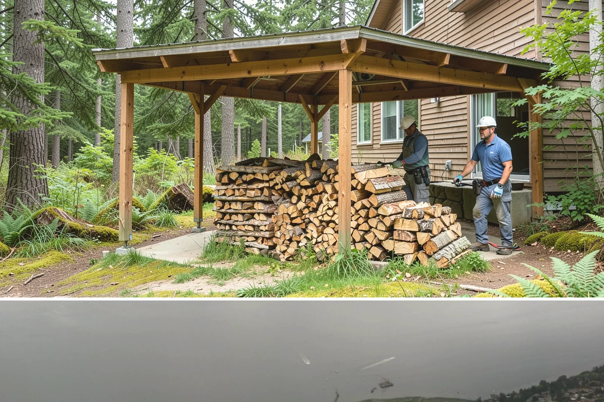 Mixed Hardwood Firewood in Des Moines, King County, WA - Order hardwood in fall so you have long-burning wood ready for the deep-winter cold snaps.