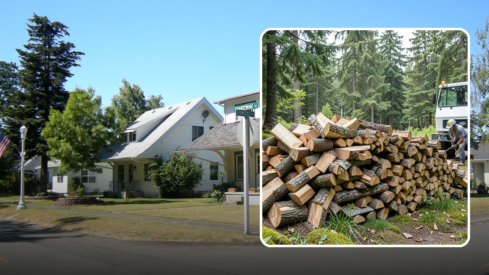Mixed Hardwood Firewood in DuPont, Pierce County, WA - Our mixed hardwood firewood blends dense, slow-burning hardwoods for long-lasting heat and steady coals during Pacific Northwest...