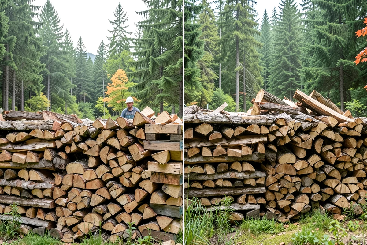 Mixed Hardwood Firewood in DuPont, Pierce County, WA - We assemble a blend of dense hardwood stock